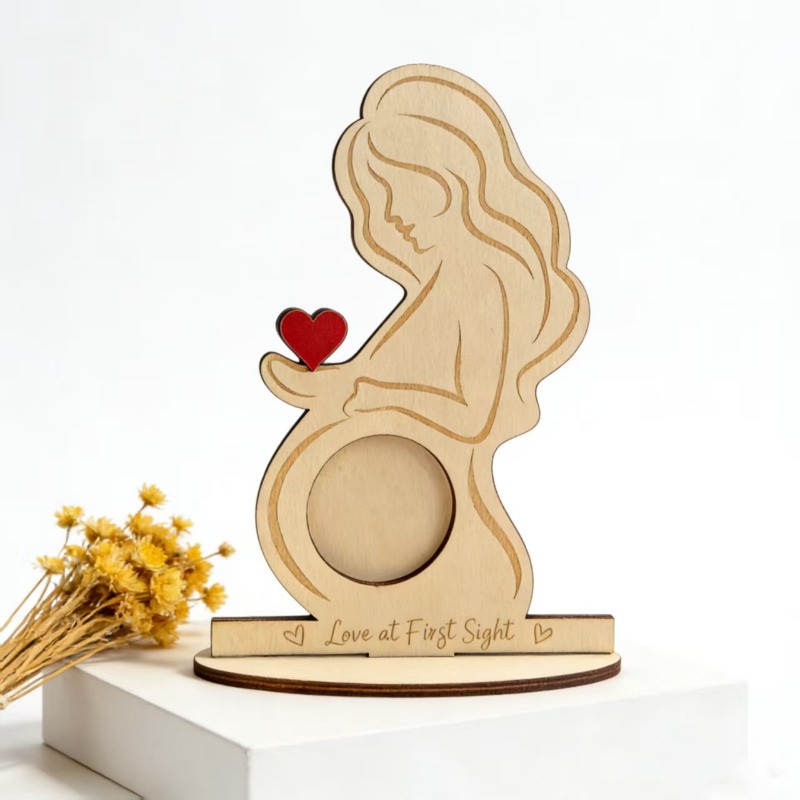 Baby Nursery Frames - Gepersonaliseerde babyfoto houten frame uniek pasgeboren