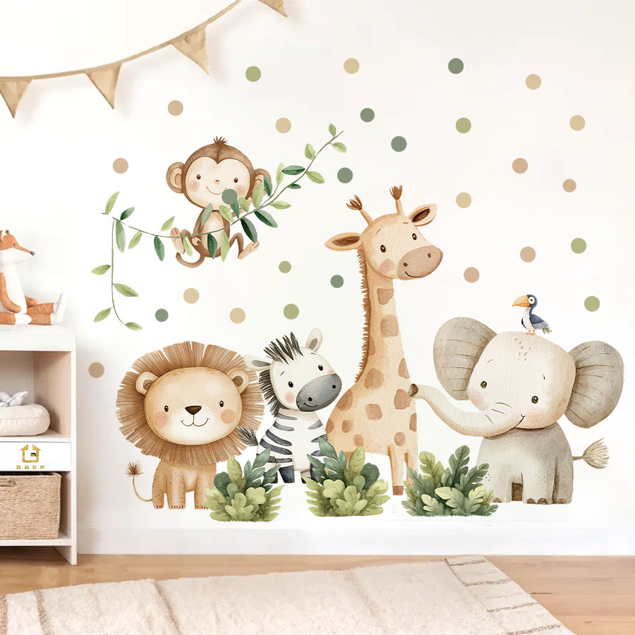 Boho bosdieren muurstickers vo - Baby Girl Nursery Quotes recensie en prijs
