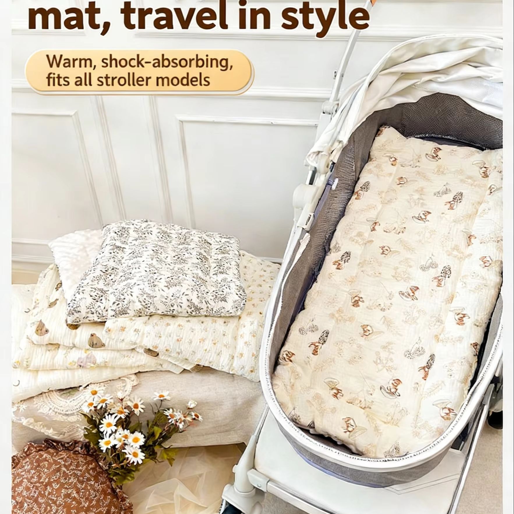 Kinderwagenmatras Geüpgradede  - Baby Nursery Trolley recensie en prijs