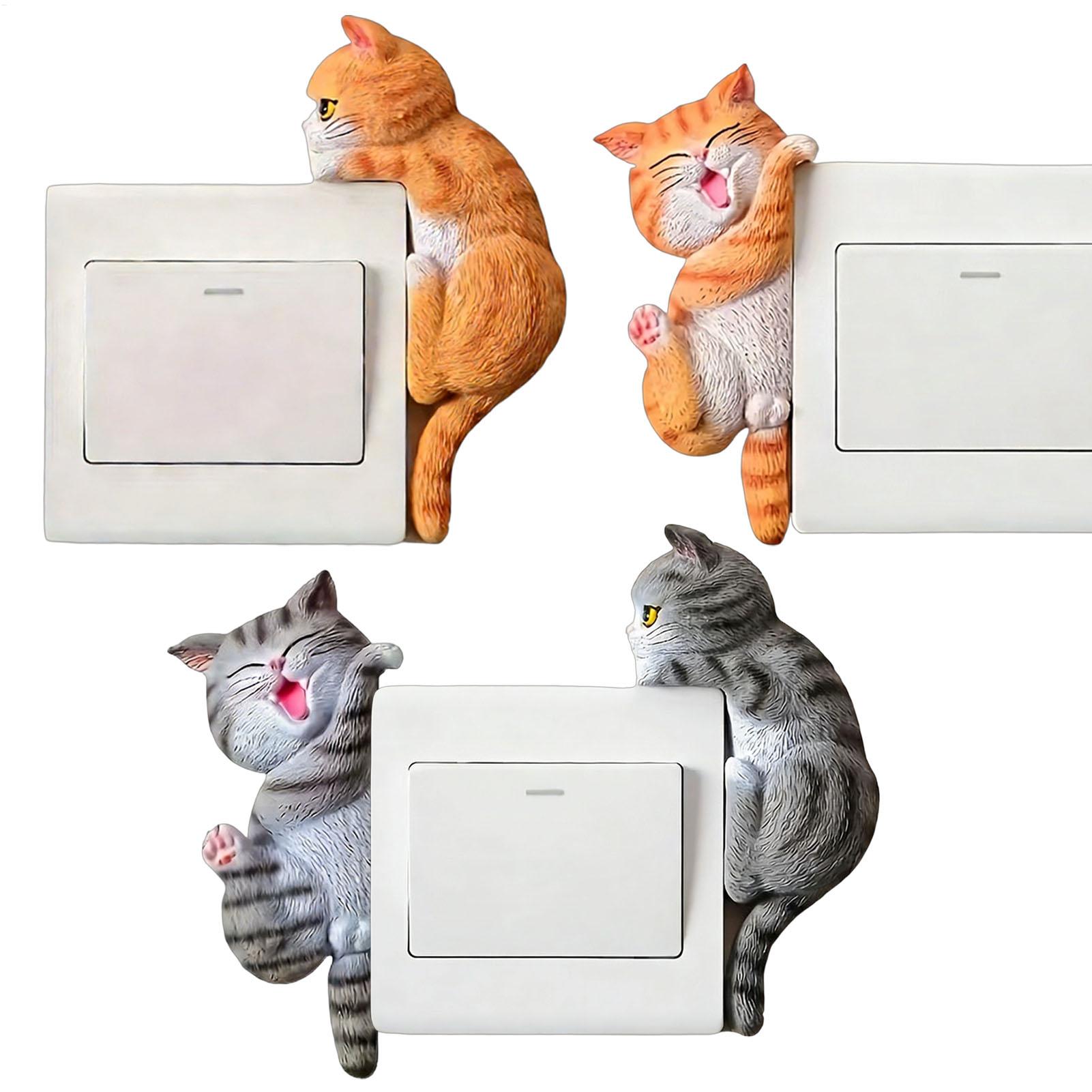 Lichtknopsticker 2-delige katt - Baby Nursery Wall Lights recensie en prijs