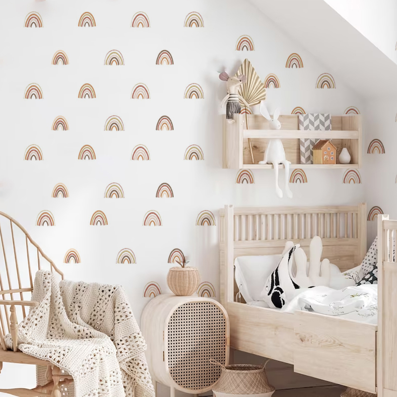 Boho Rainbow muurstickers muur - Baby Nursery Decor Girl recensie en prijs