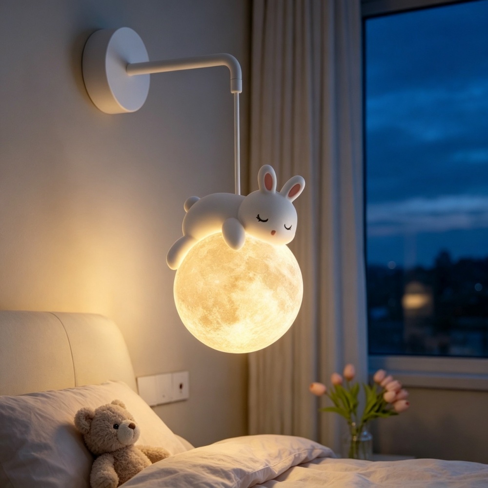 Schattige dierenwandlamp Wit K - Baby Nursery Wall Lights recensie en prijs