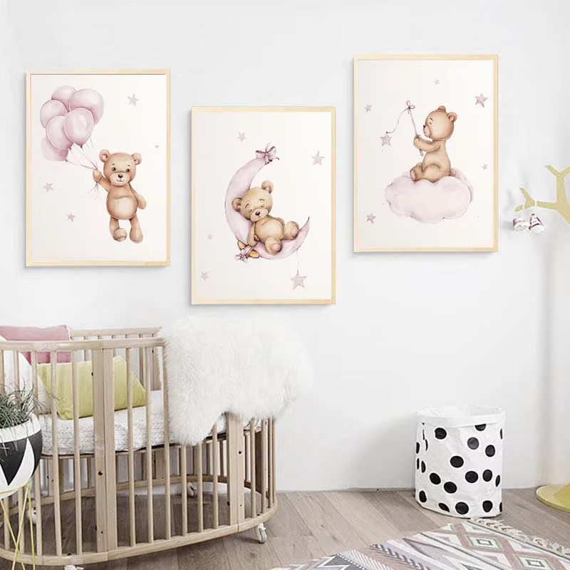Berenspeelkamer Wanddecoratie  - Baby Nursery Decor Girl recensie en prijs