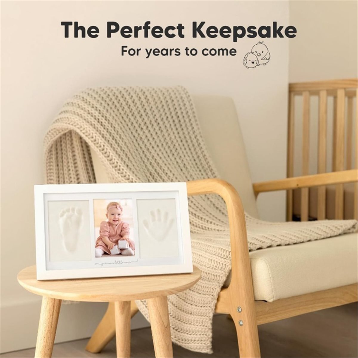Y69A Baby Handafdruk & Voetafd - Baby Nursery Frames recensie en prijs